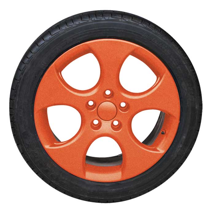 Sprayfolie mat kobber metallic 2x400 ml - aftagelig spray til fælge & overflader, Foliatec