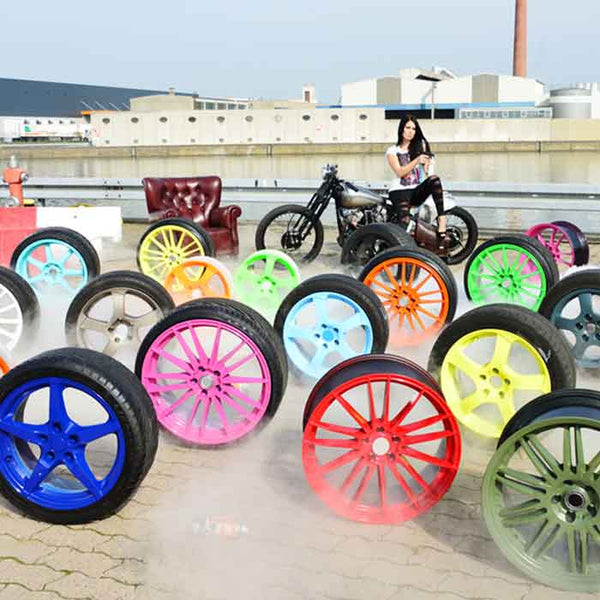 Sprayfolie sølv metallic 2x400ml - fjernbar bil- og fælgefilm, Foliatec