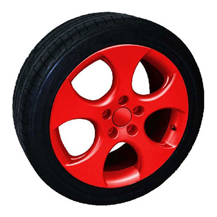 Sprayfolie blank rød 2x400 ml - bilfælge & dekoration, Foliatec