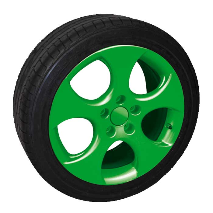 Sprayfolie blank grøn 2x400 ml - bil, fælge & dekoration - Foliatec