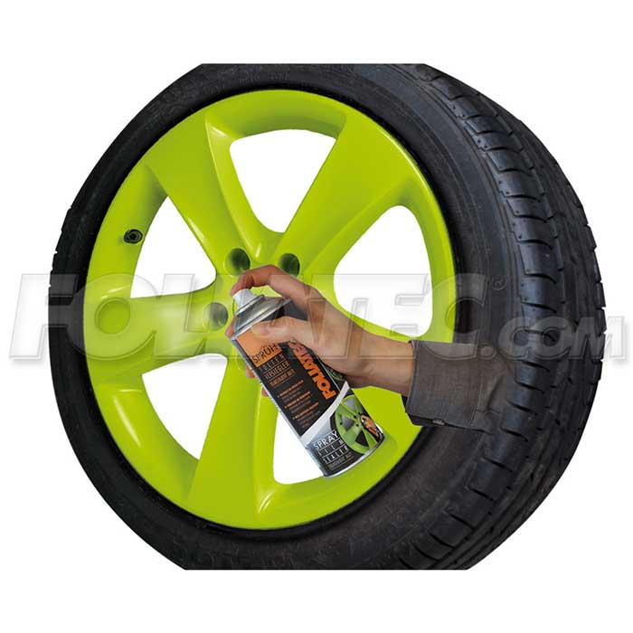 Sprayfolieforsegler mat 400 ml - til beskyttelse af sprayfolie, 1 dåse til 4 fælge. Foliatec