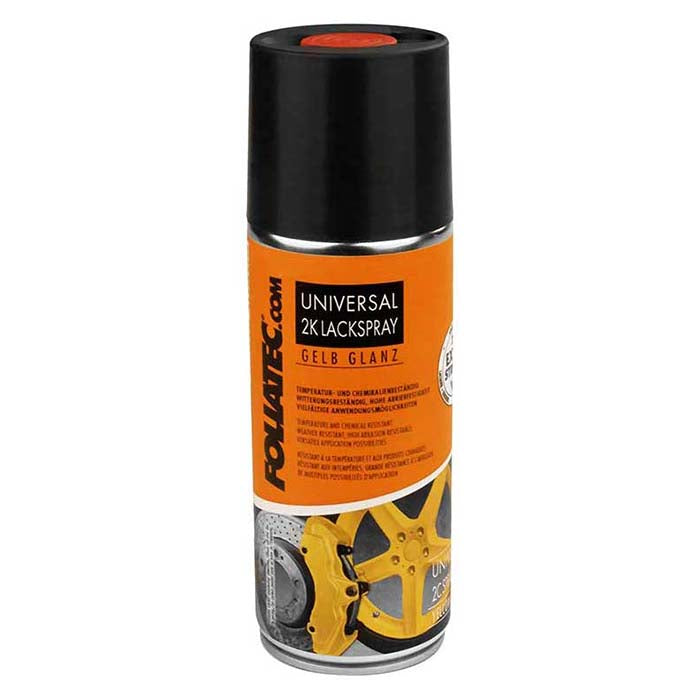 2-komponent universallak spray skinnende gul 400ml - Foliatec