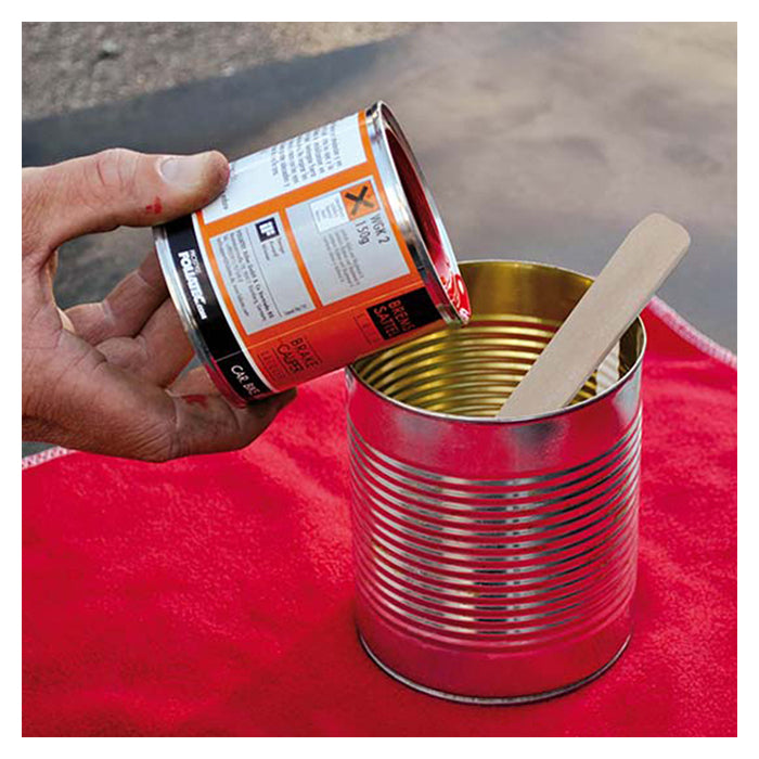 Bremsekaliberlak Green Hell Metallic - Varmeresistent, til 4 kalibre, foliatec