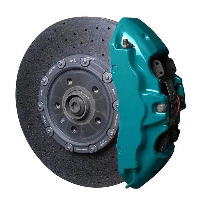 Bremsekaliberlak Miami Beach Blue - varmeresistent, pensel inkluderet - Foliatec