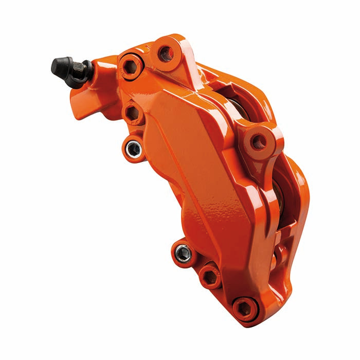 Bremsekaliberlak Flame Orange pensel - varmebestandig, inkl. primer, 4 kalibre - Foliatec