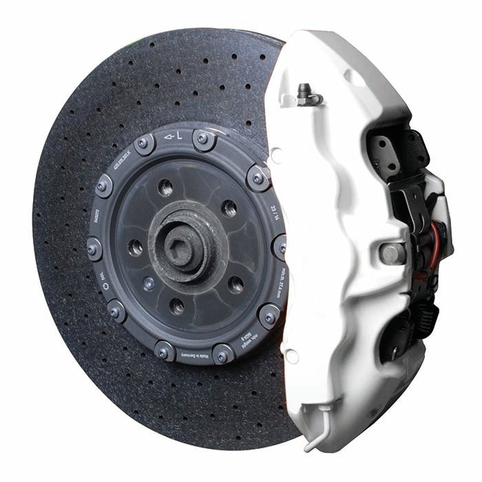 Bremsekaliberlak Pure White pensel - holdbar, varmeresistent bremsemaling til 4 kalibre - Foliatec