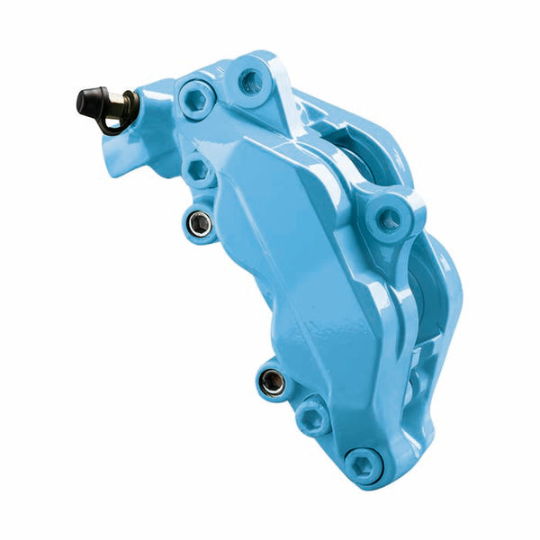 Bremsekaliberlak Sky Blue pensel - holdbar, varmeresistent bremsefarve til 4 kalibre, Foliatec