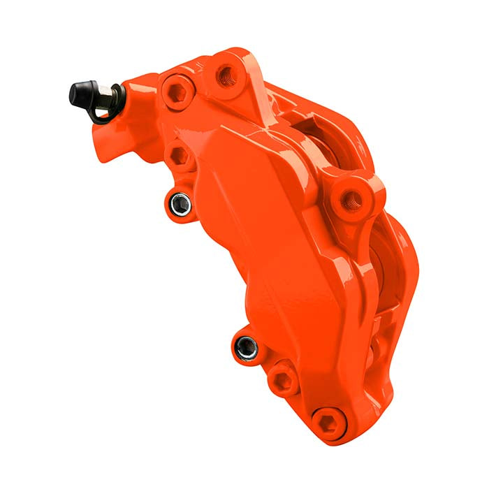 Bremsekaliberlak neon orange pensel - varmebestandig, klar primer inkluderet - Foliatec