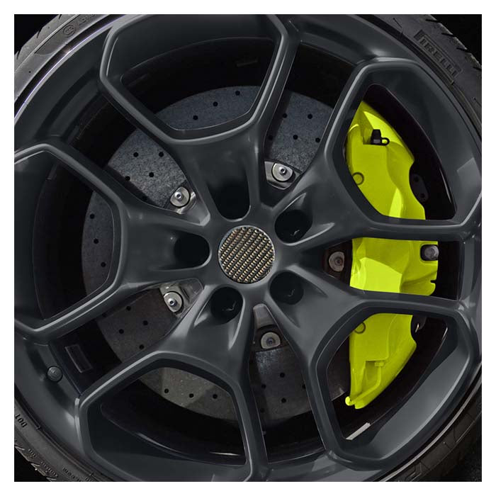 Bremsekaliberlak neon gul pensel - beskytter mod korrosion, varmeop til 240°C - Foliatec