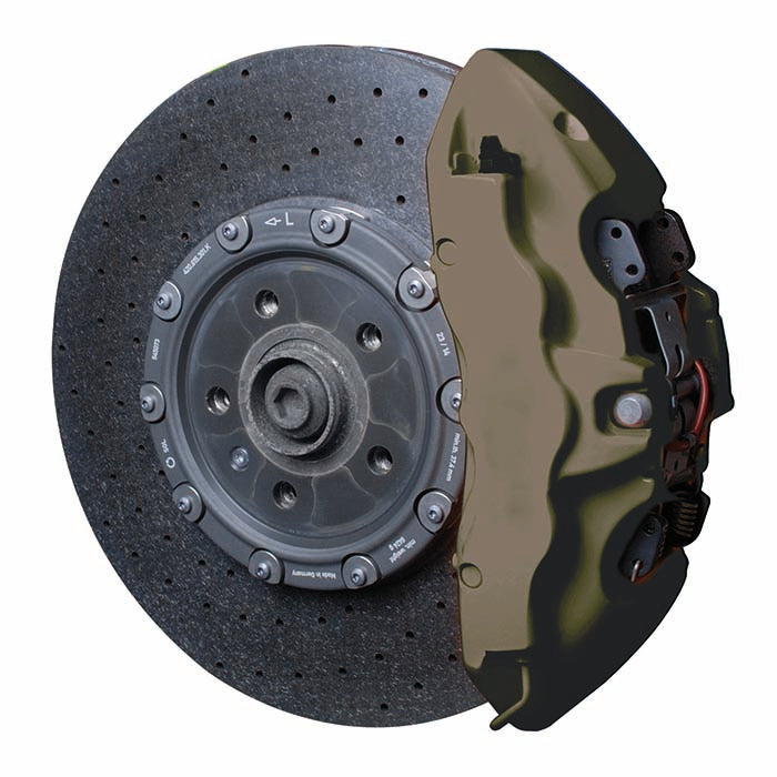 Bremsekaliberlak Combat Green - penseltilsæt, varme- & kemikaliebestandig - Foliatec