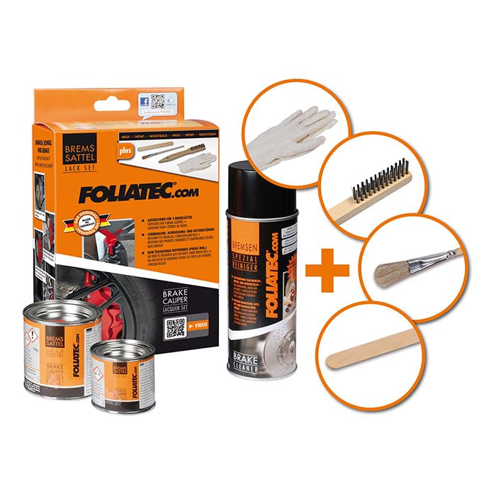 Bremsekaliberlak Racing Rosso pensel - Foliatec