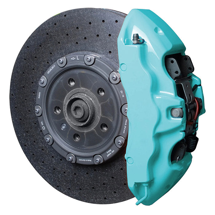 Bremsekaliberlak Pepper Mint - varme- og kemikalieresistent, komplet sæt - Foliatec