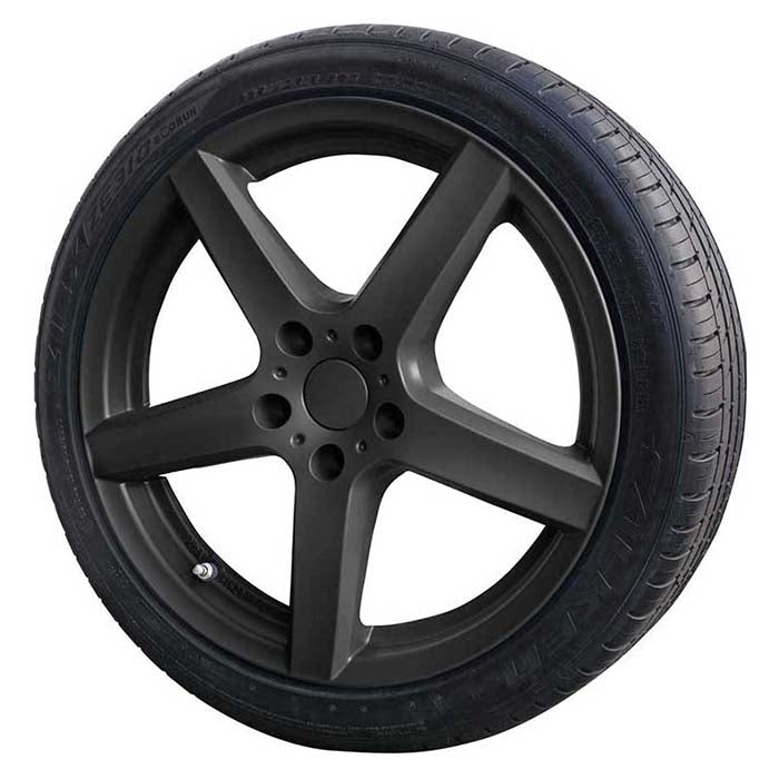 Fælgmaling - mat sort - foliatec