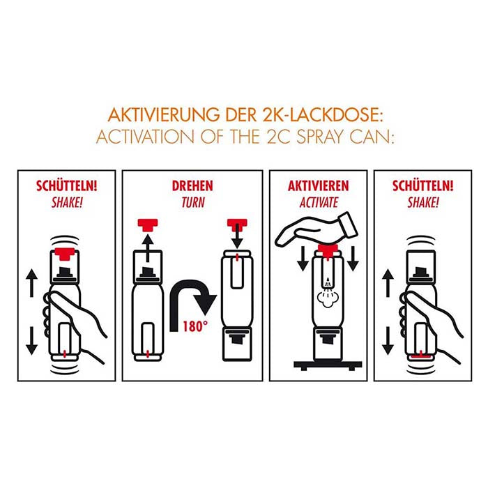 Fælgmaling - blank sort - foliatec