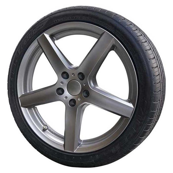 Fælgmaling - blank riffel metallic - foliatec