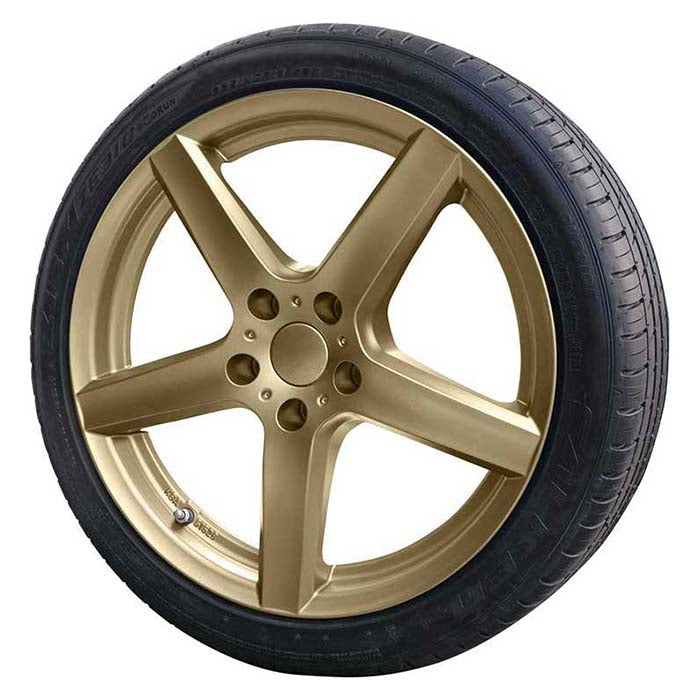 Fælgmaling - blank bronze metallic - foliatec