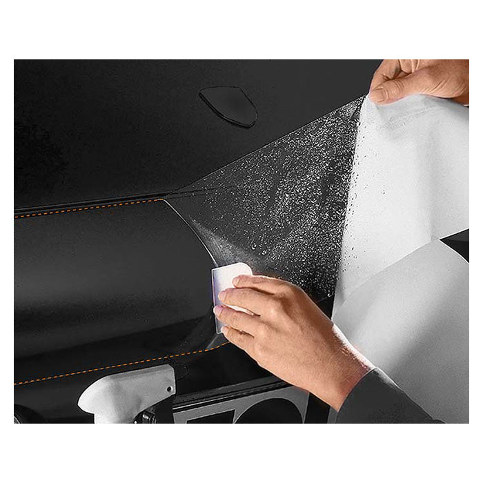 Transparent stenslagsfolie 30x165 cm - beskyttelse mod stenslag - Foliatec