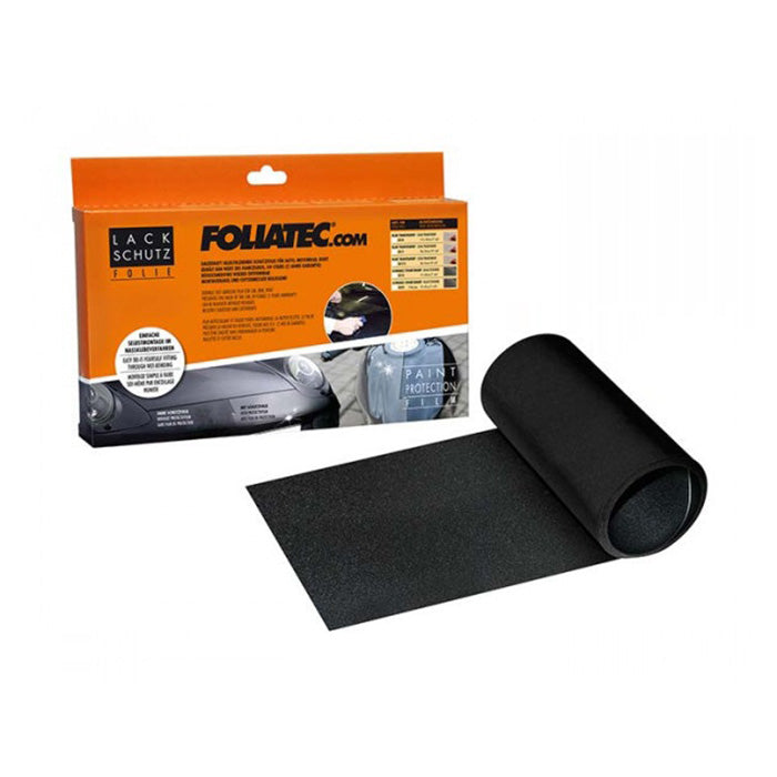 Stenslagsfolie 17x165 cm sort - beskyttelse til front/skærmkanter - Foliatec
