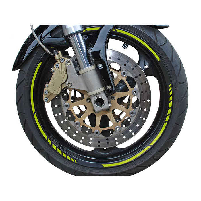 Fælgbånd til MC NEON yellow