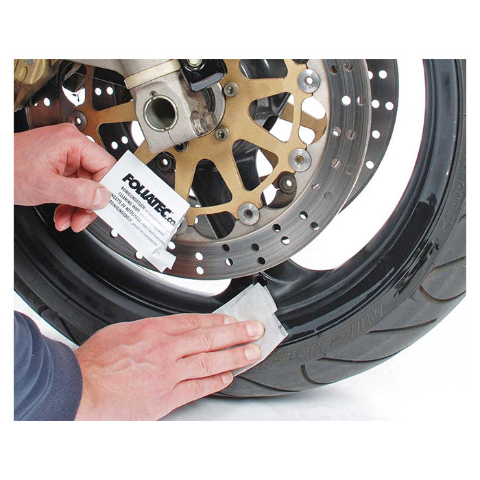 Fælgbånd til MC NEON yellow