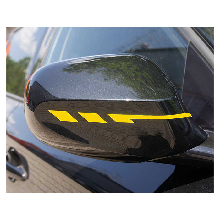 Stribe til spejle yellow