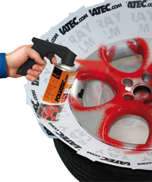 Sprayhåndtag til spraydåse - ergonomisk greb og præcision - Foliatec