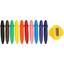Vokskridt, L: 7 cm, diam. 11 mm, 10 stk./ 1 pk.