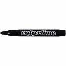 Colortime Tusch, streg 5 mm, sort, 12 stk./ 1 pk.
