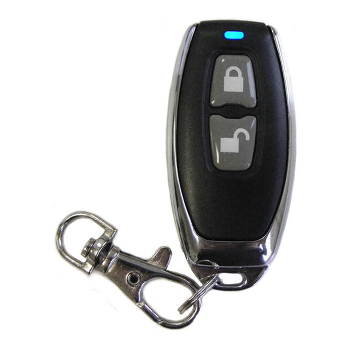 Centrallåsesæt med 2 fjernbetjeninger, universal til 4 døre - BENE