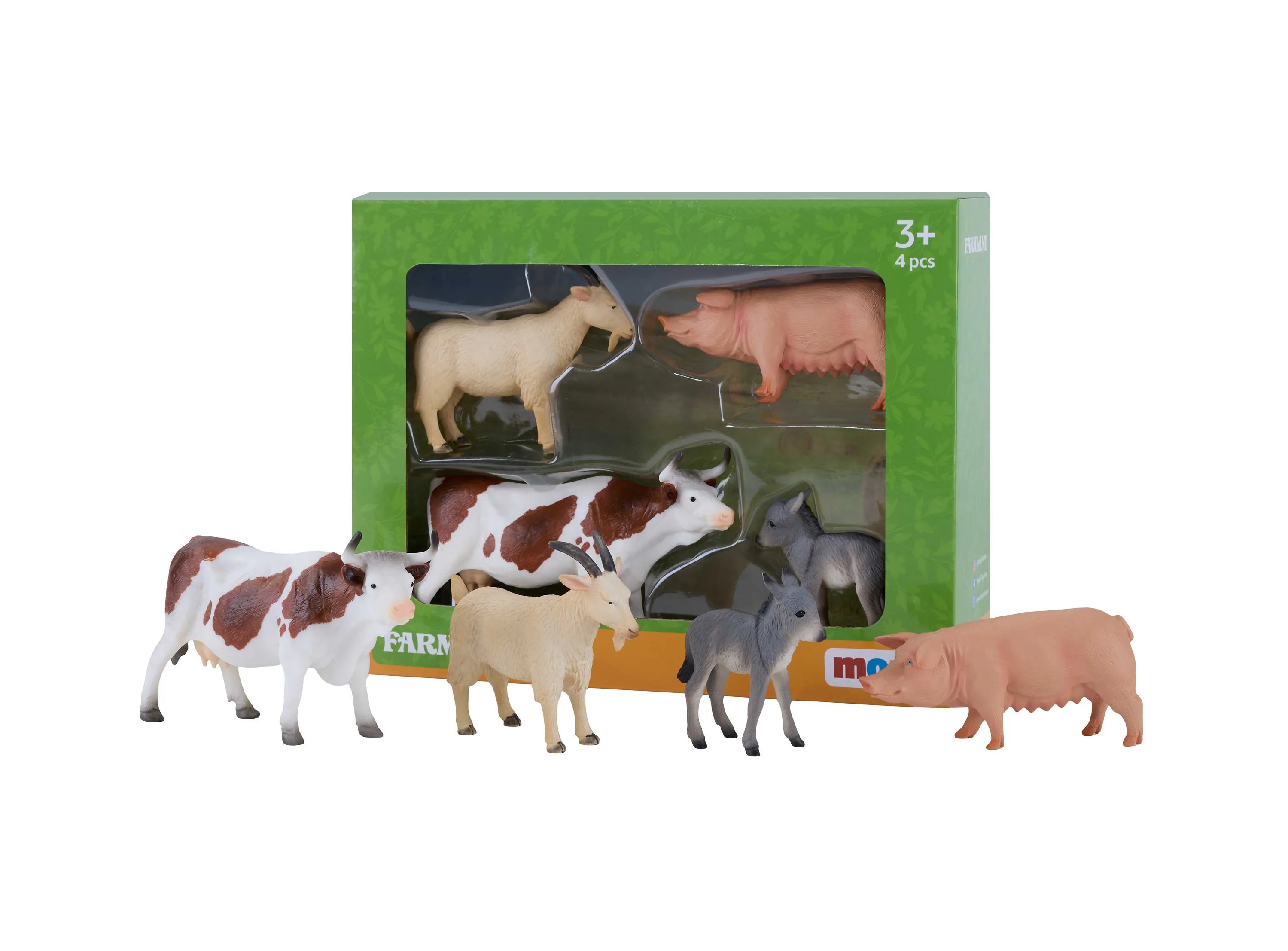 Dyr Startersæt 2 (4 Stk.) – Land liv – Mojo