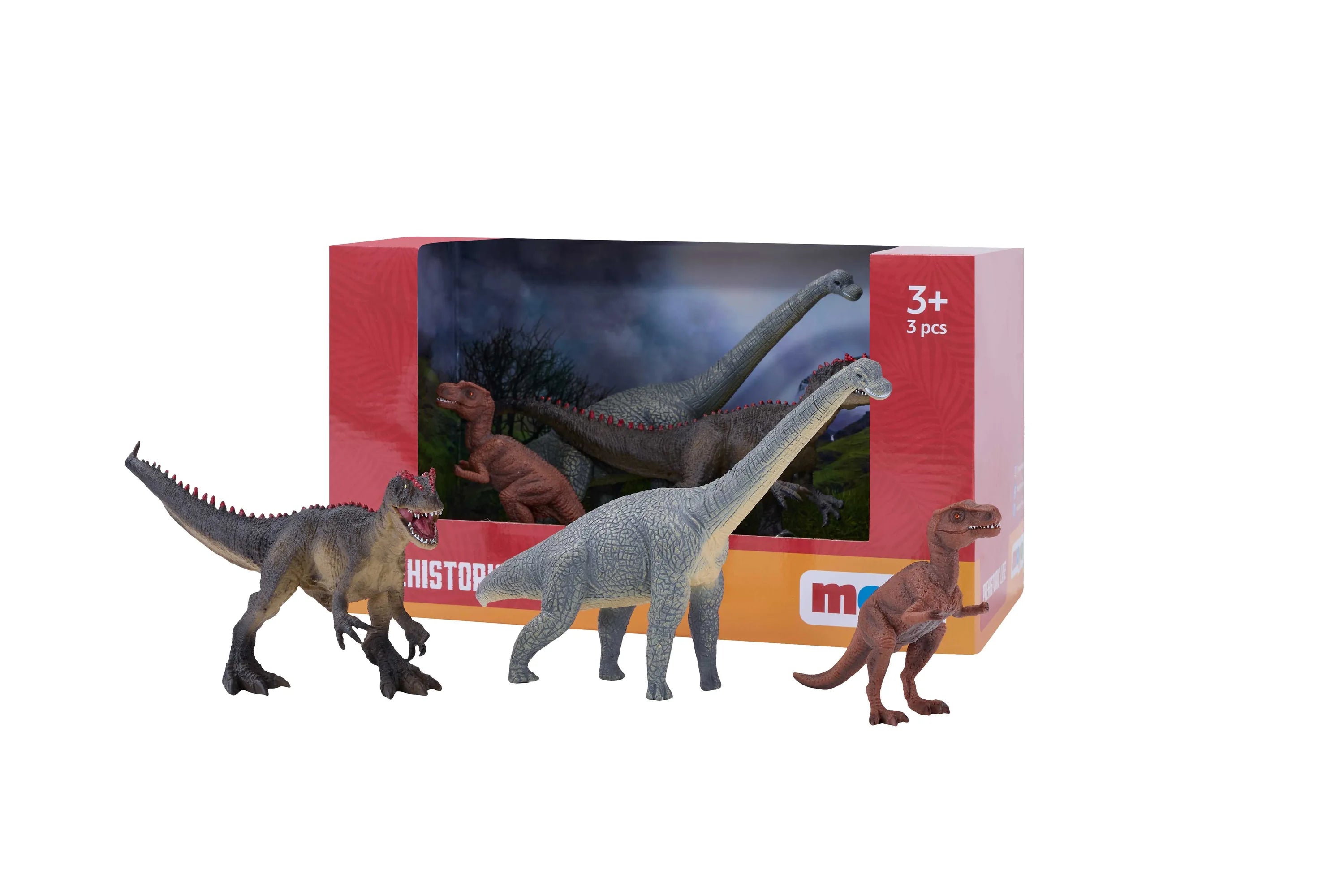 Dinosaur 1 (3 Stk.) – Forhistoriske dyr – Mojo