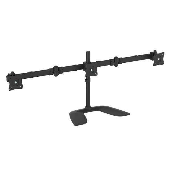 StarTech.com Triple Monitor Stand for VESA Mount Monitors up to 27 - Steel (ARMBARTRIO2) Stativ 3 skærme 13-27