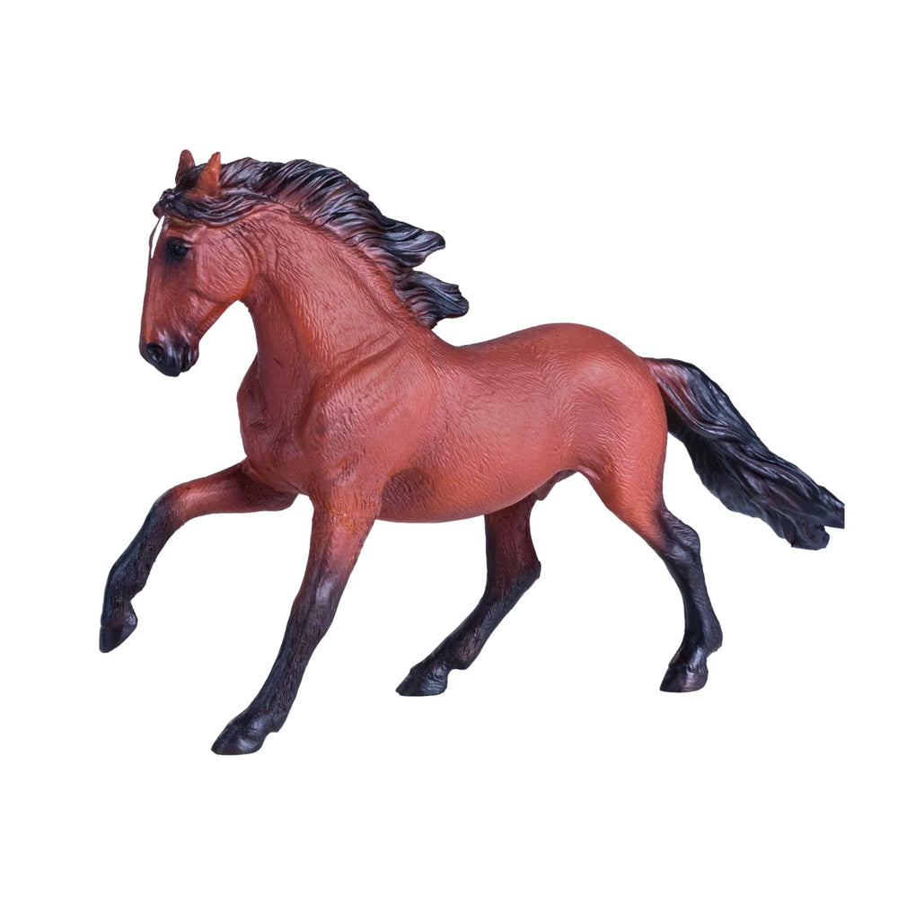 Lusitano hest figur 15,2 cm – blød plastik, sikker for børn fra 3 år | Mojo