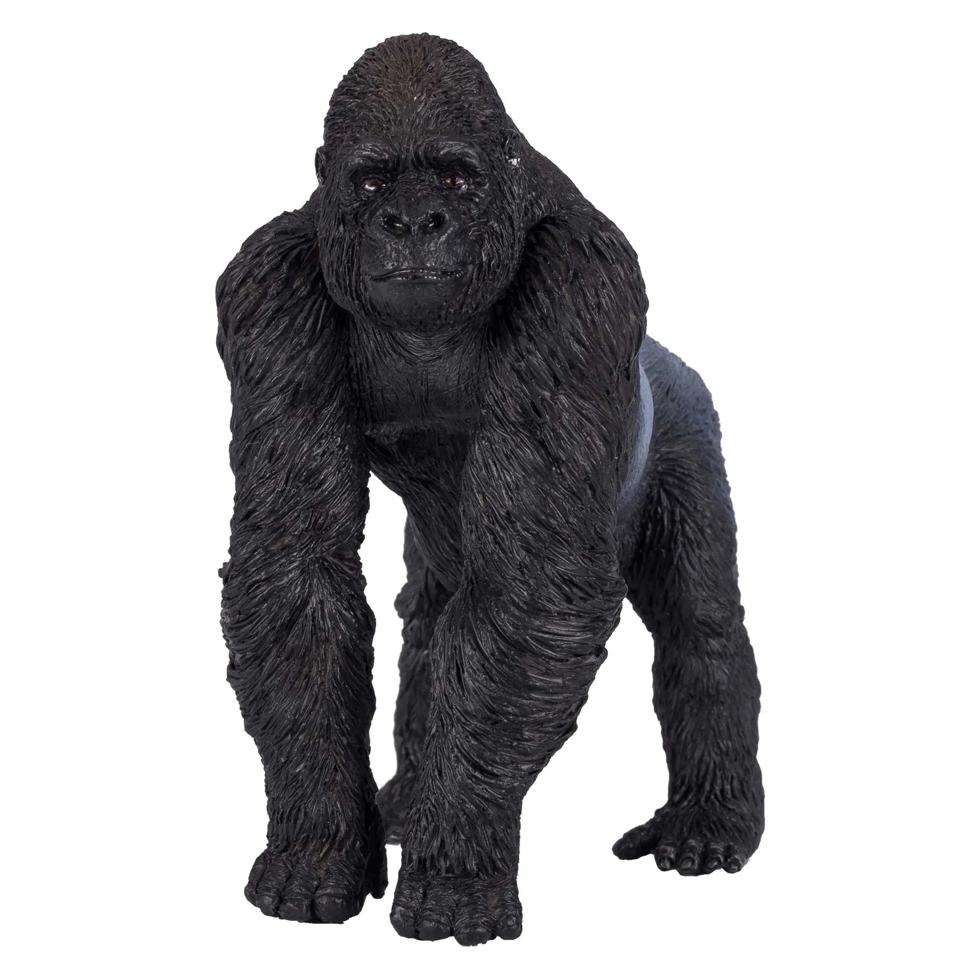 Silverback gorilla figur 8,6x5,2x9,1 cm - kunststof, CE-sikret legetøj, fra 3 år - Mojo