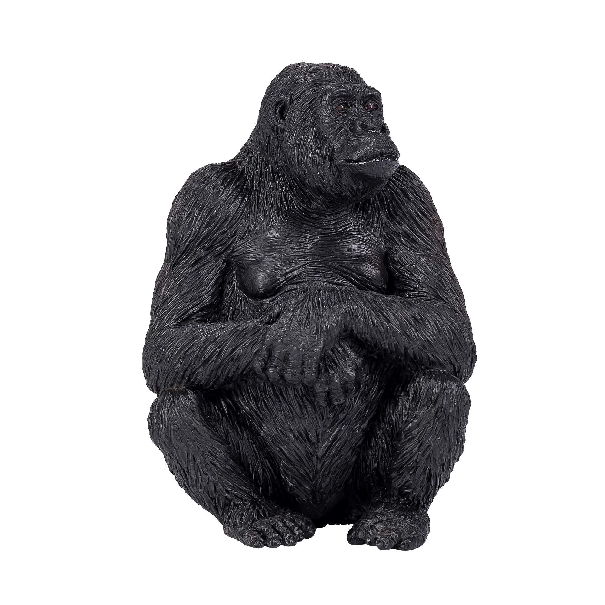 Gorilla legetøjsfigur 5.7x4.3x8.1 cm, phthalatfri til børn 3+ — Mojo