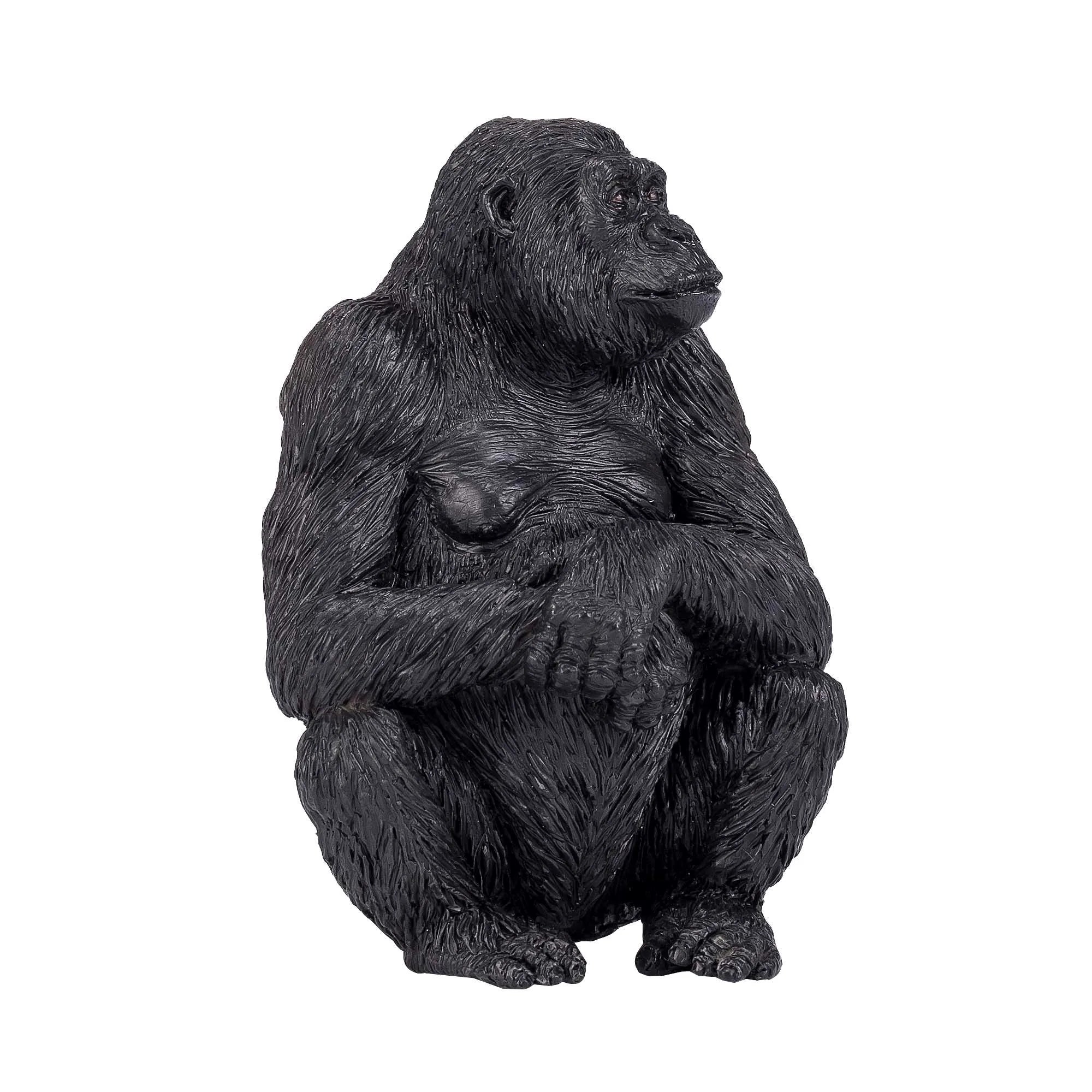 Gorilla legetøjsfigur 5.7x4.3x8.1 cm, phthalatfri til børn 3+ — Mojo