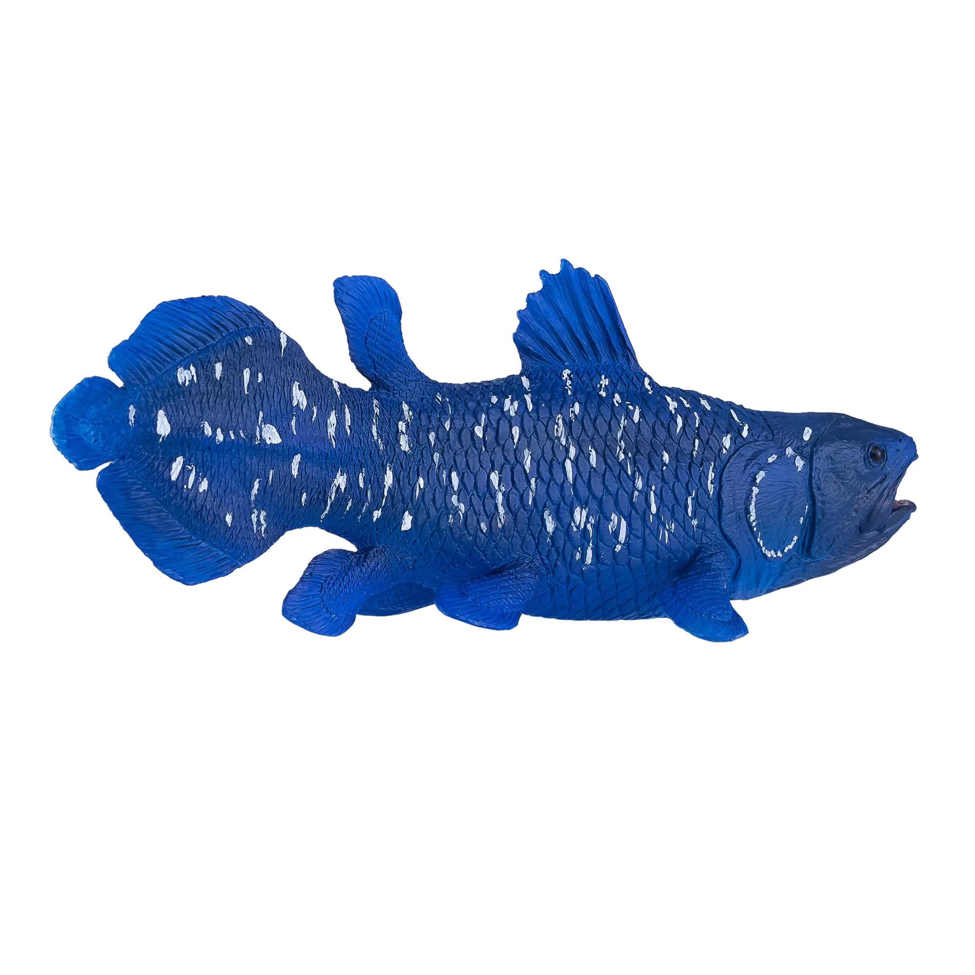 Coelacanths fisk legetøj 12 cm i kunststof, phthalatfri, til børn 3+ — Mojo