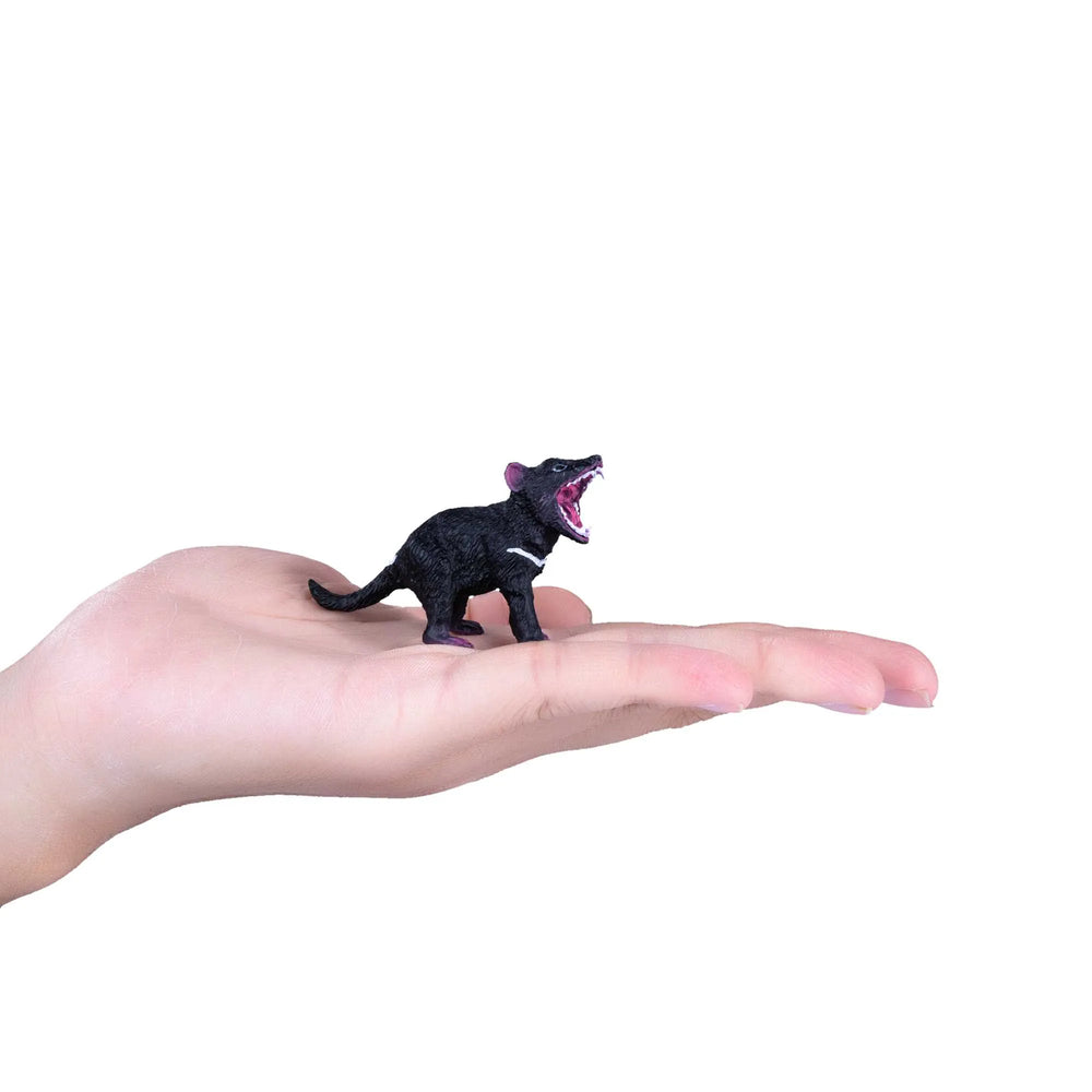 Tasmansk pungdjævel figur 7x2x4 cm, plastik, alders 3+ – Mojo