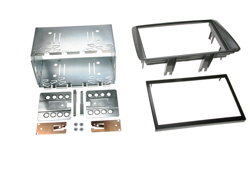 2-DIN kit Fiat Panda 2003->2012