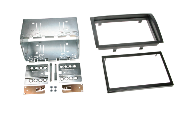 2-DIN monteringskit til Jumper/Ducato/Boxer (2006→) - sort, komplet sæt, ACV