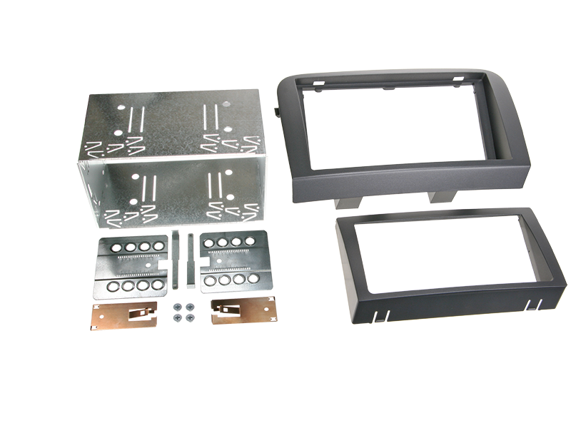 2-DIN kit Fiat Croma 05-> antrazite