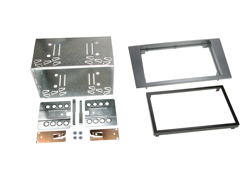 2-DIN adapterramme til Ford Mondeo 2003-2007 mørkegrå - ACV
