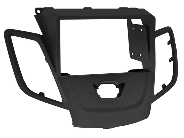 2-DIN facia til Ford Fiesta (10/2008->) uden display, sort - ACV