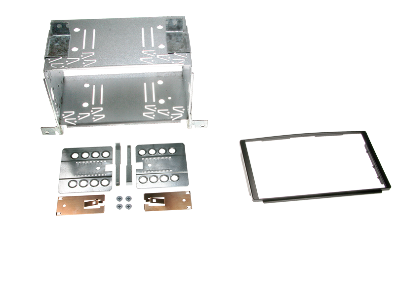 2-DIN kit Hyundai Santa Fe 05->06 sort