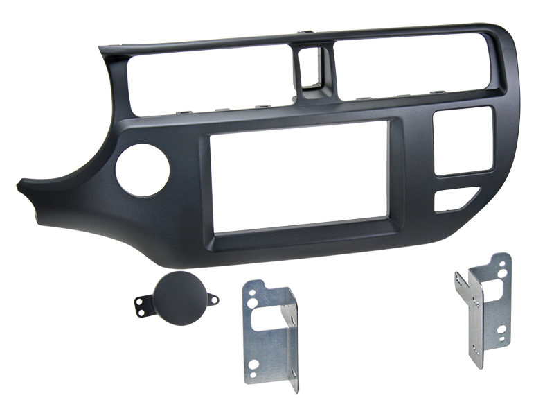 2-DIN radioramme Kia Rio 09/2011-03/2015 sort - ACV