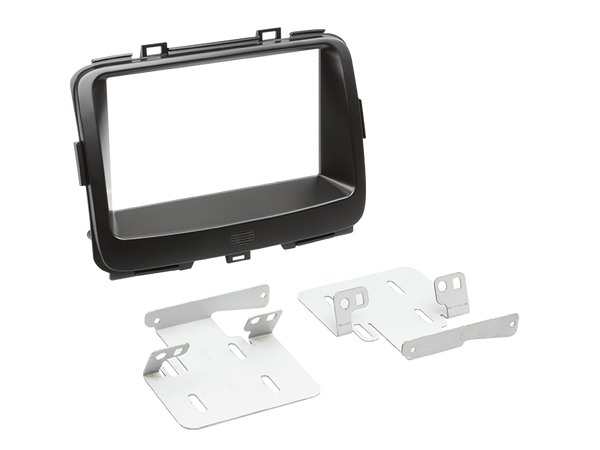2-DIN radioramme Kia Carens 2013- sort