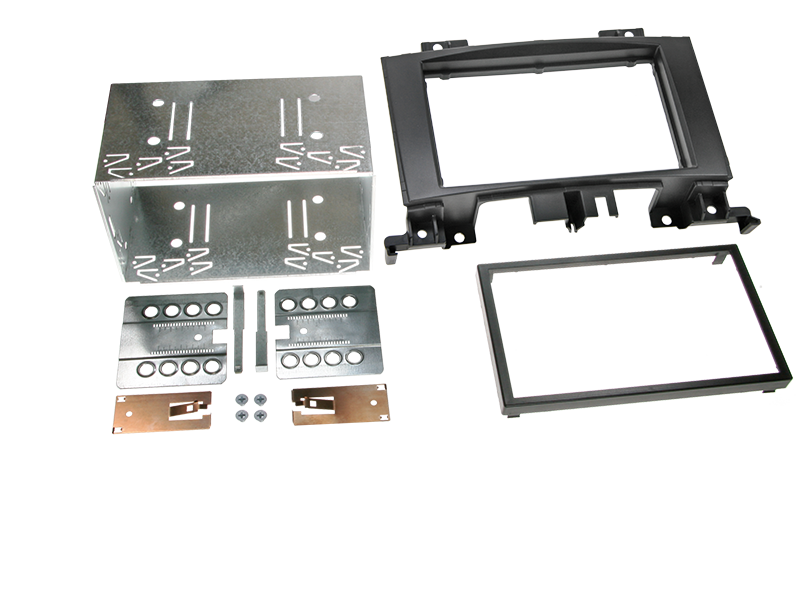 2-DIN monteringskit til Sprinter W906 / Crafter 2006->, sort - ACV