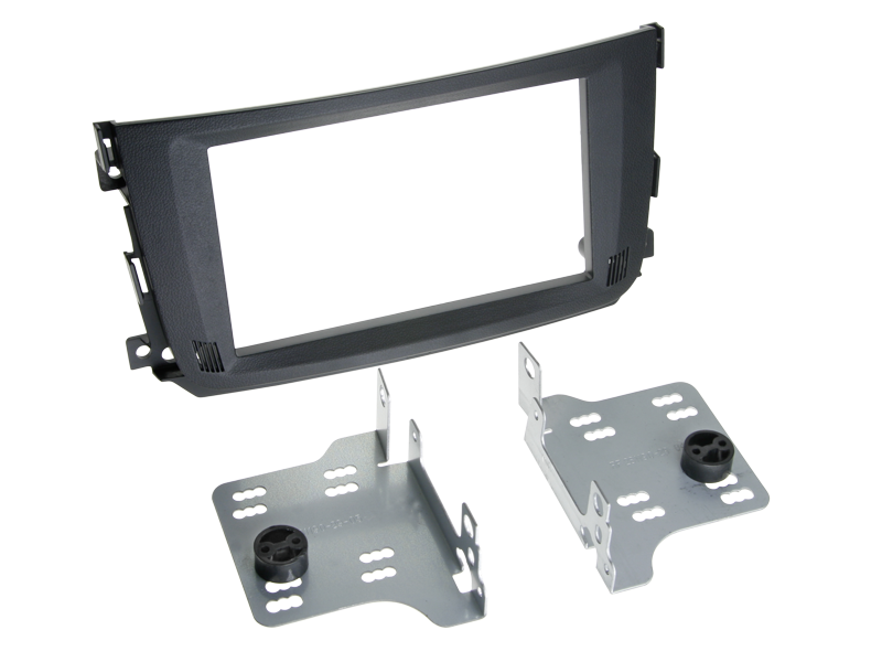 2-DIN kit smart fortwo 2010-> sort