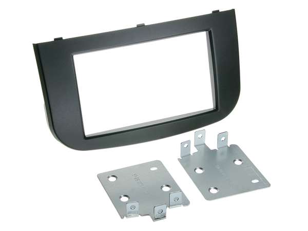 2-DIN ramme til Mitsubishi Colt (fra 11/2008) - sort, kompatibel Z30/Z30G/Z3B/Z3V - ACV