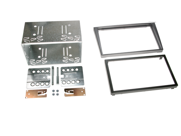 2-DIN radioramme Opel/Renault/Subaru/Suzuki mat-krom